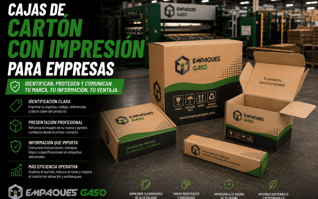 Cajas de cartón con impresión para empresas