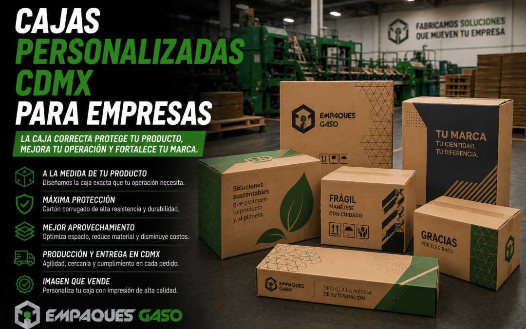 Cajas personalizadas CDMX para empresas