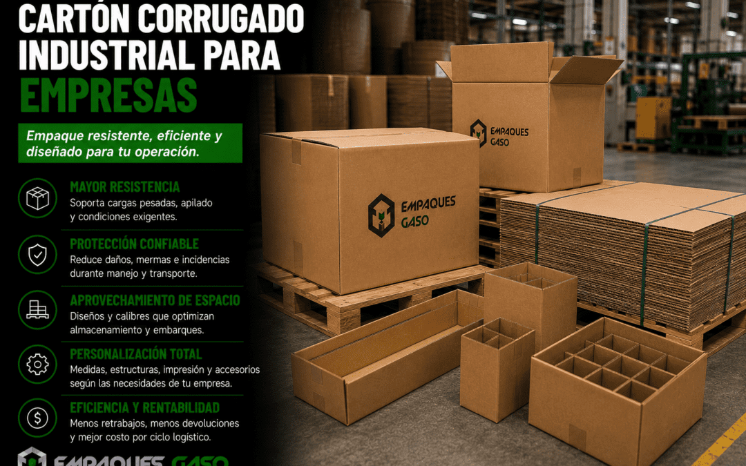 Cartón corrugado industrial para empresas