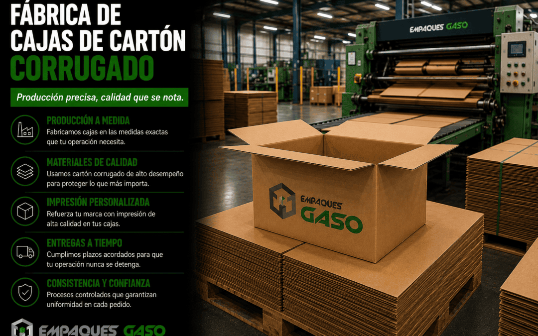 Fábrica de cajas de cartón corrugado