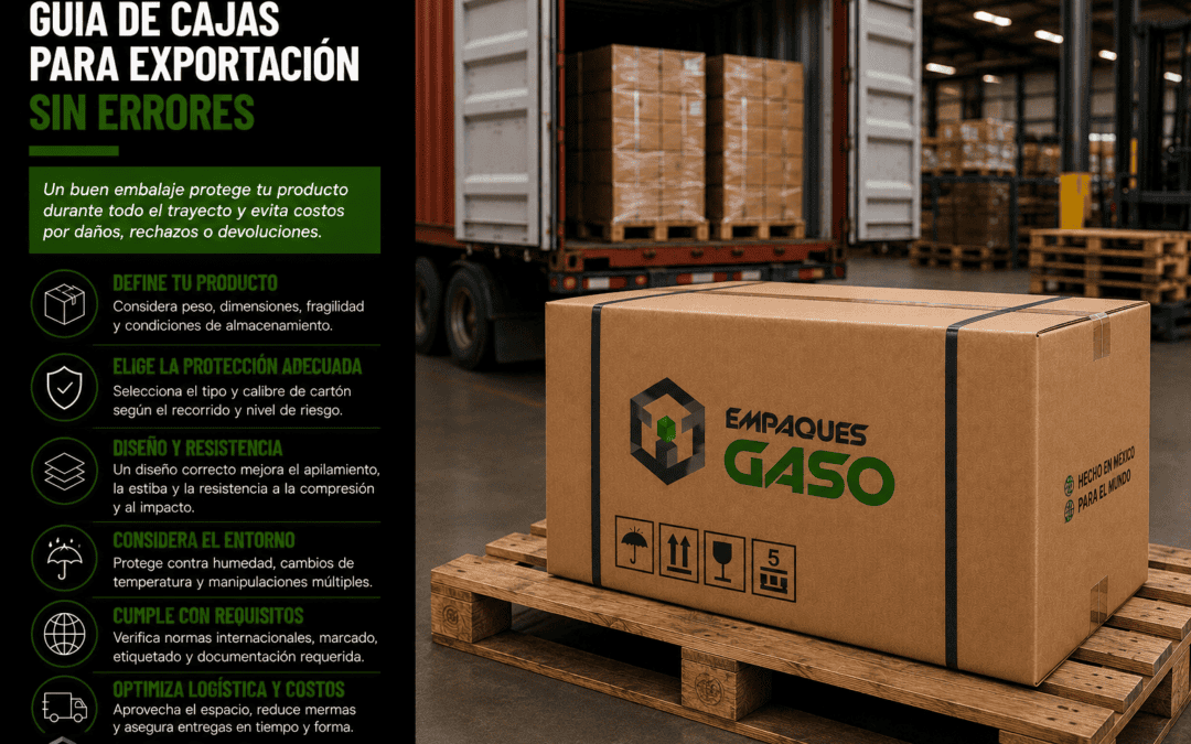 Guía de cajas para exportación sin errores