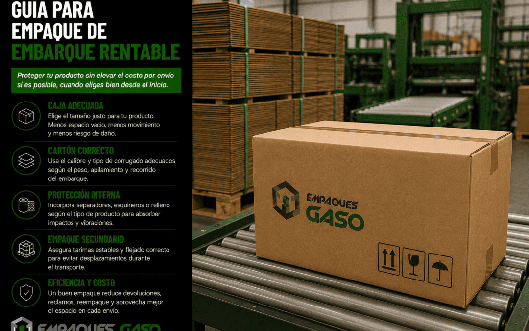 Guía para empaque de embarque rentable